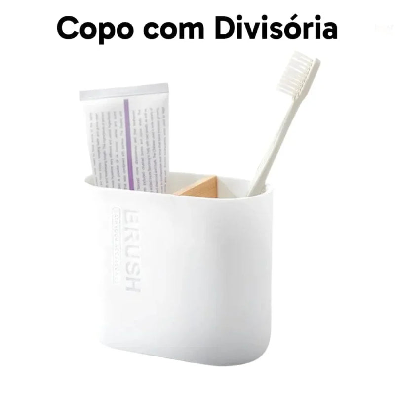 Kit para Banheiro em Bambu